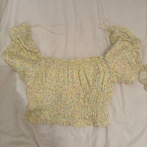 Silk skirt and top set